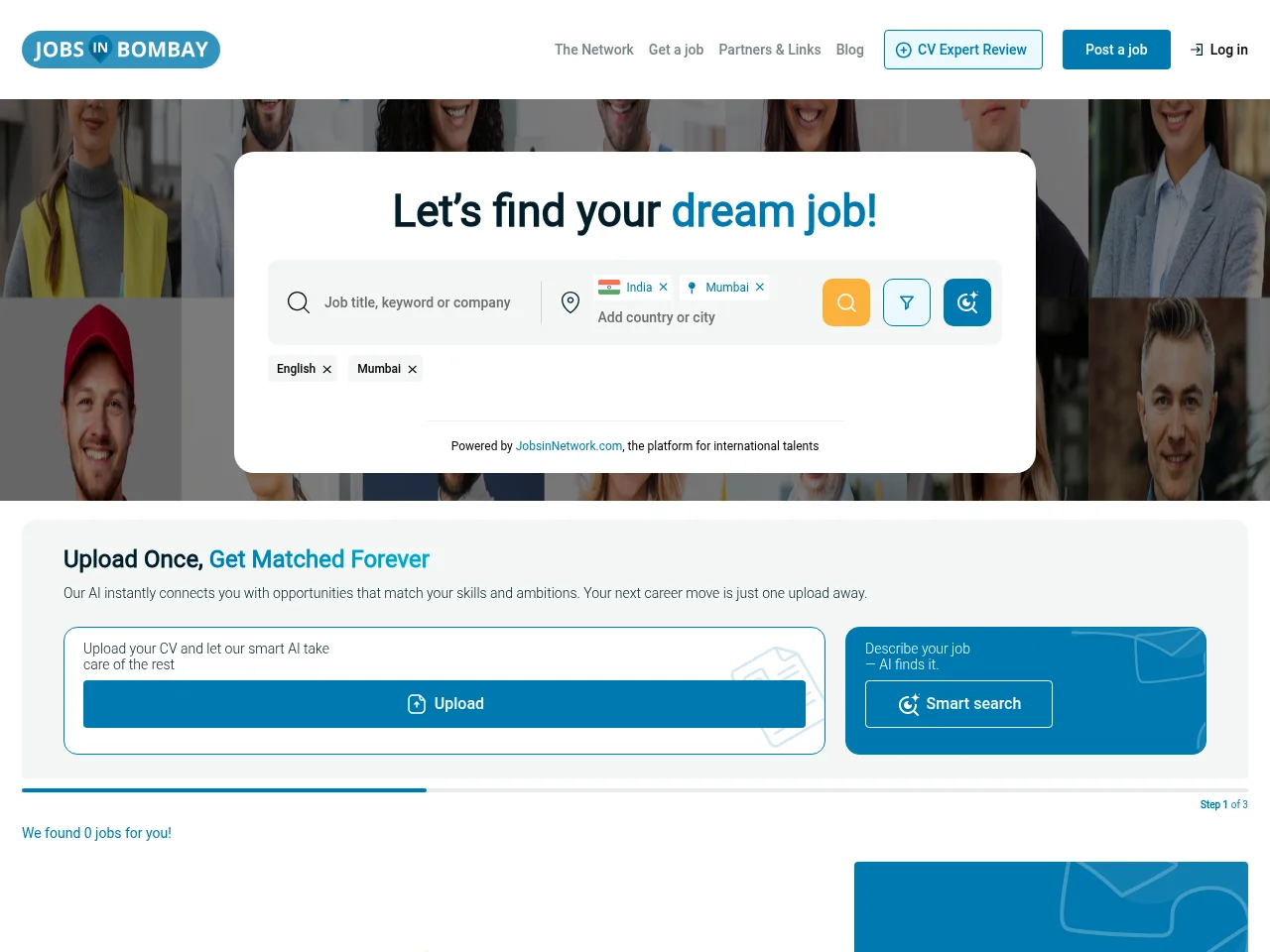 JobsinMumbai screenshot JobsinMumbai website screenshot
