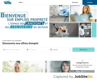 Emplois Propreté screenshot preview
