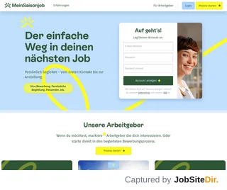 MeinSaisonjob screenshot preview