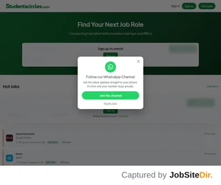 Studentscircles screenshot preview