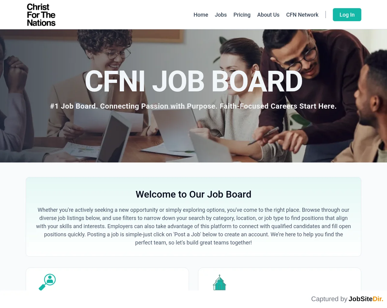 CFN Network website screenshot