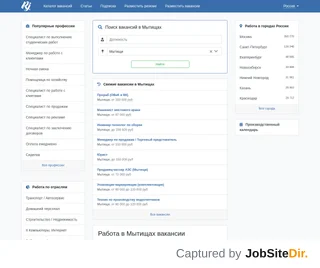 RabotaJob — Мытищи screenshot preview