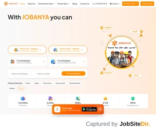 Jobanya screenshot preview Jobanya screenshot preview