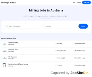 Mining Careers screenshot preview