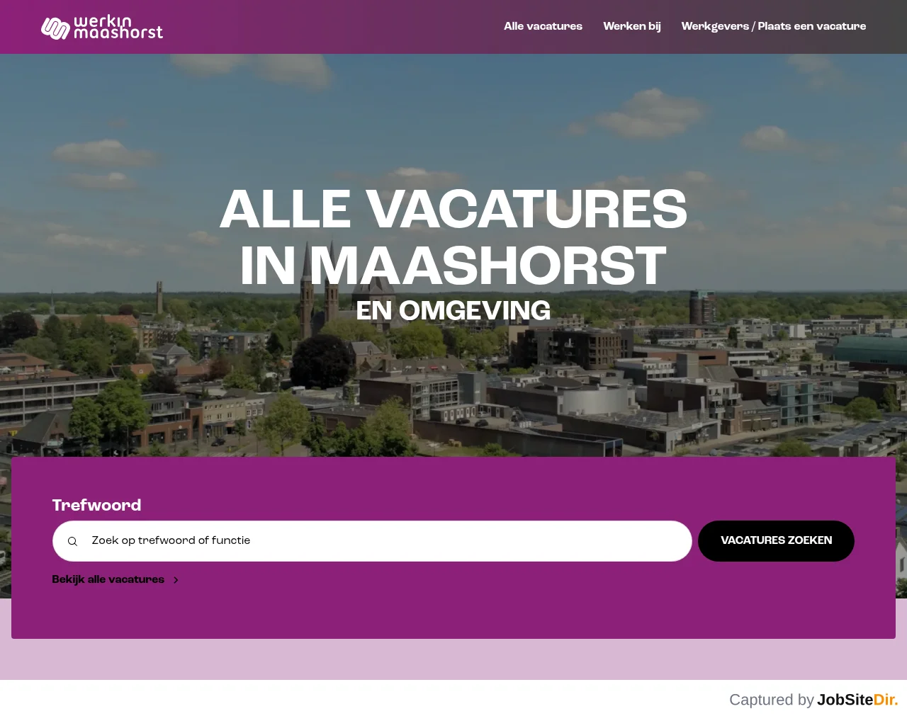 WerkinMaashorst screenshot WerkinMaashorst website screenshot