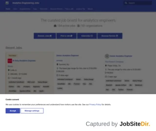 Analytics Engineering Jobs screenshot preview