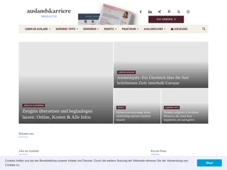 auslandskarriere screenshot preview