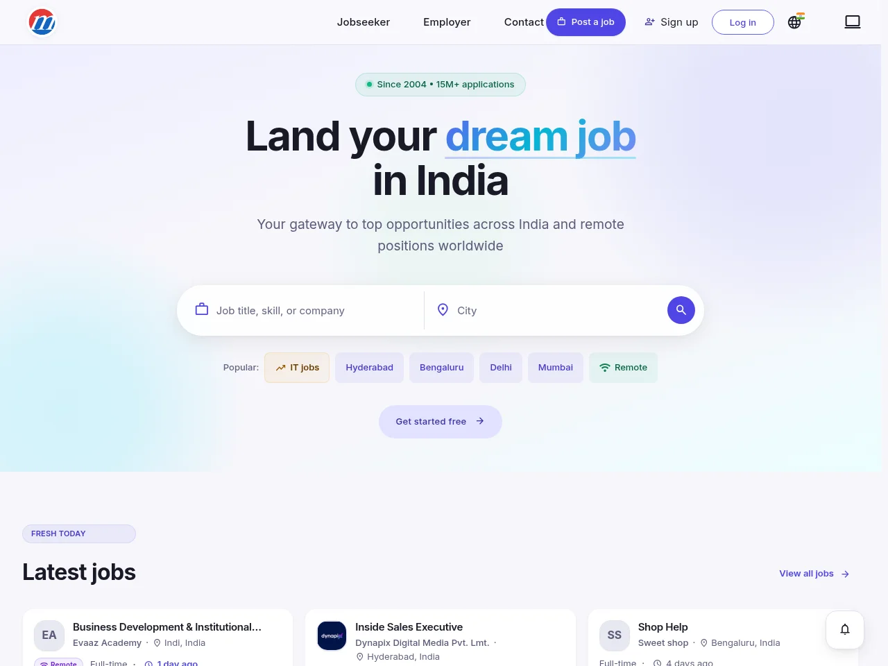 Mustakbil website screenshot