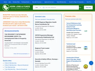 Horn Jobs platform preview