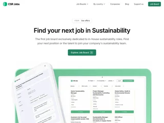 CSR Jobs screenshot preview