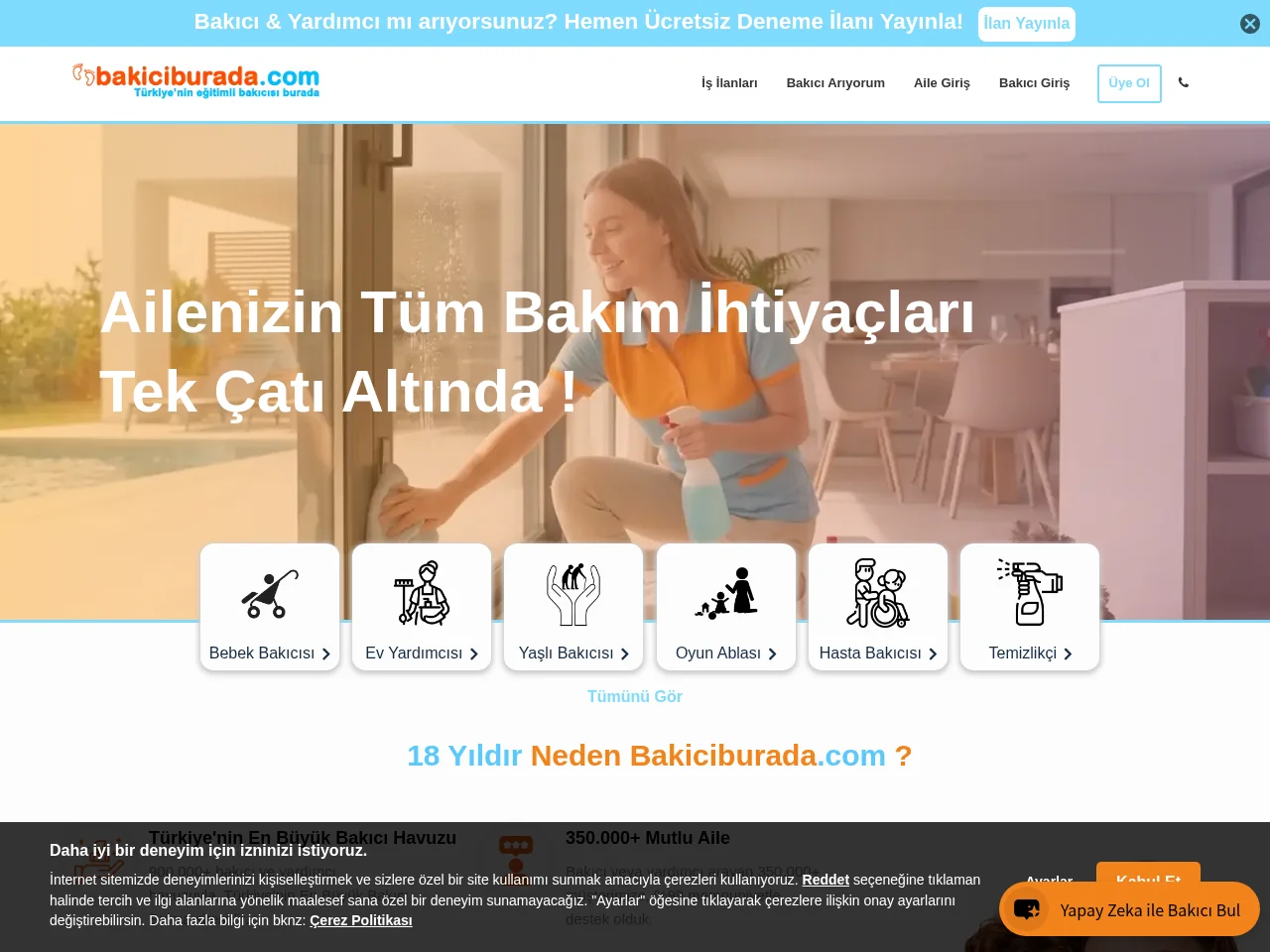 Bakiciburada screenshot Bakiciburada website screenshot