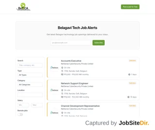 Belagavi Tech Jobs screenshot preview