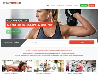 FitnessVacature screenshot preview