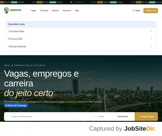 Empregos Cuiabá screenshot preview
