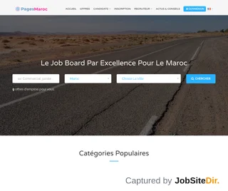 PagesMaroc Job screenshot preview PagesMaroc Job screenshot preview