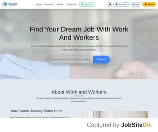 Work & Workers screenshot preview