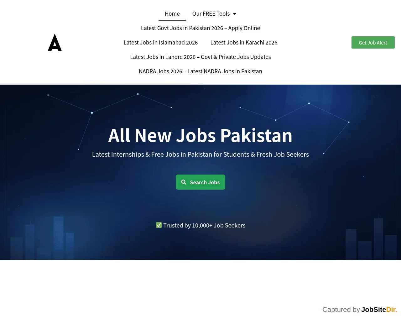 All New Jobs Pakistan screenshot All New Jobs Pakistan website screenshot