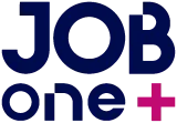 Job One+ logo Job One+ logo