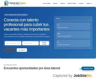 Portal del Empleo screenshot preview