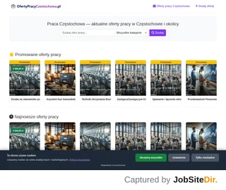 Oferty Pracy Częstochowa screenshot preview