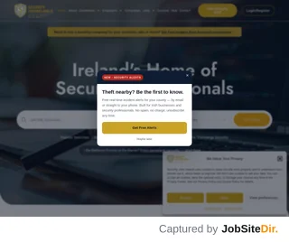 Security Jobs Ireland screenshot preview Security Jobs Ireland screenshot preview