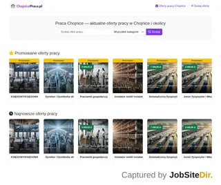 Chojnice Praca screenshot preview