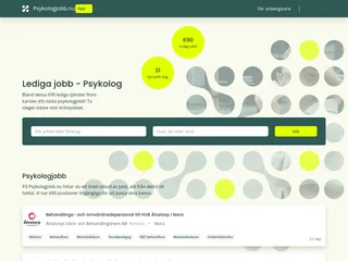 Psykologjobb screenshot preview Psykologjobb screenshot preview