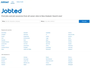 Jobted screenshot preview