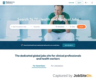 Medical Jobs International screenshot preview