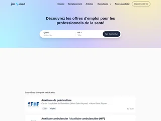Jobmed screenshot preview Jobmed screenshot preview