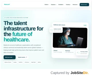 Medcruit screenshot preview Medcruit screenshot preview