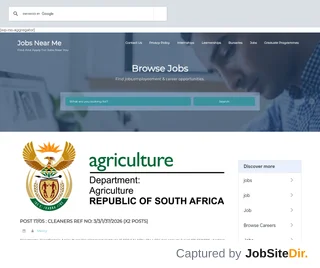 Jobs Finder South Africa screenshot preview
