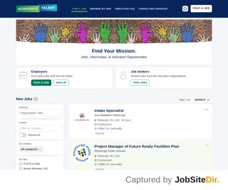 Nonprofit Talent screenshot preview