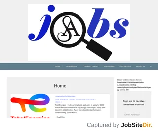 Jobs-SA screenshot preview