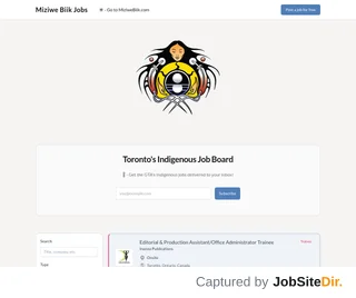 Miziwe Biik Jobs screenshot preview