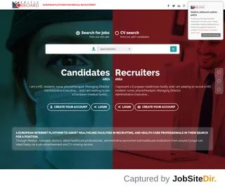 Medicis Jobboard screenshot preview Medicis Jobboard screenshot preview