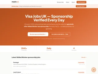 Visa Jobs UK screenshot preview Visa Jobs UK screenshot preview