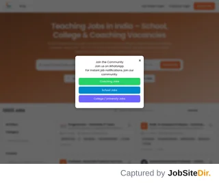 EduJobsIndia screenshot preview