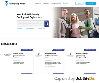 University Hires screenshot preview University Hires screenshot preview