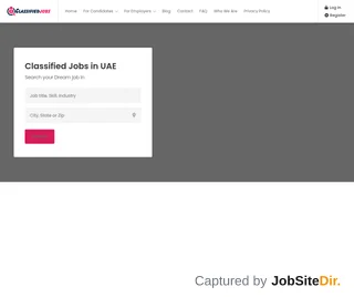 Classified Jobs UAE platform preview Classified Jobs UAE platform preview
