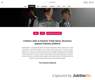 FashionUnited platform preview FashionUnited platform preview