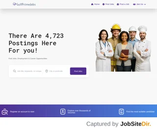 GulfPrimeJobs platform preview GulfPrimeJobs platform preview