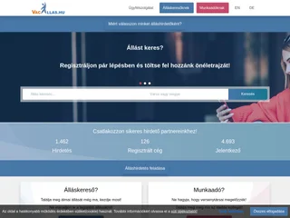 VacAllas platform preview VacAllas platform preview