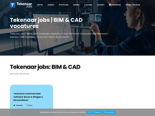 Tekenaarjobs screenshot preview