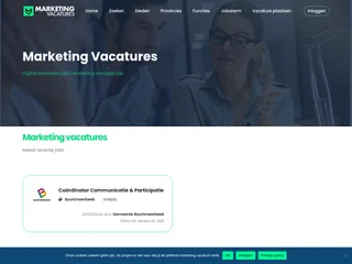 Marketing Vacatures screenshot preview Marketing Vacatures screenshot preview
