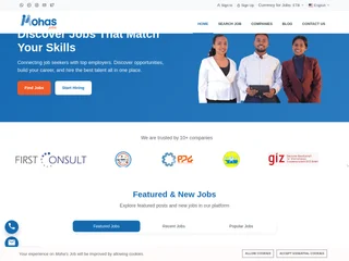 Mohas Jobs screenshot preview