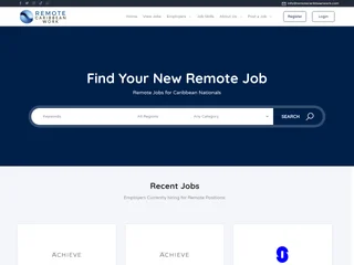 Remote Caribbean Work screenshot preview