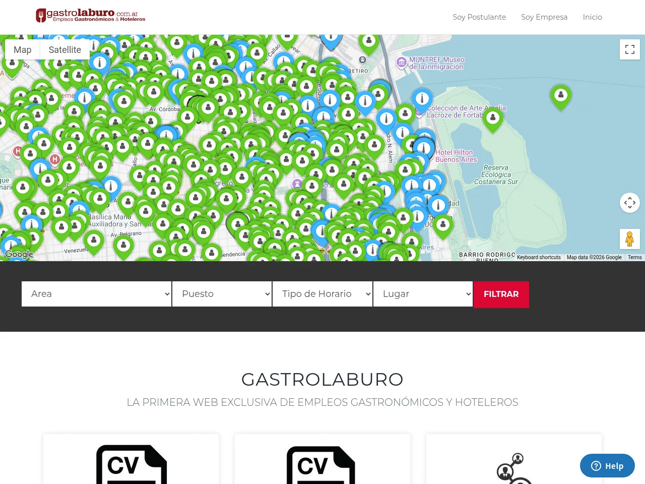 Gastrolaburo website screenshot