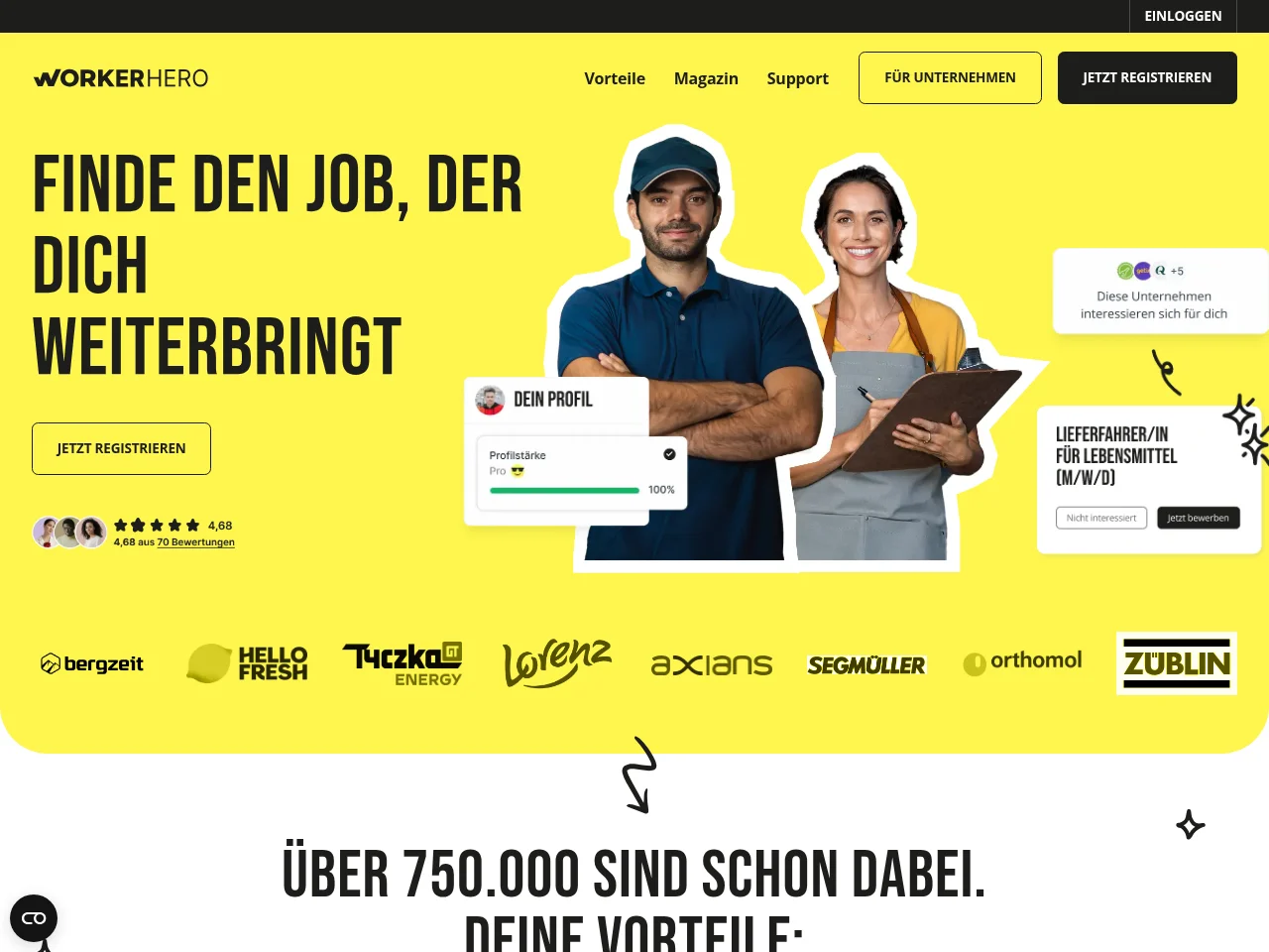 WorkerHero screenshot WorkerHero website screenshot