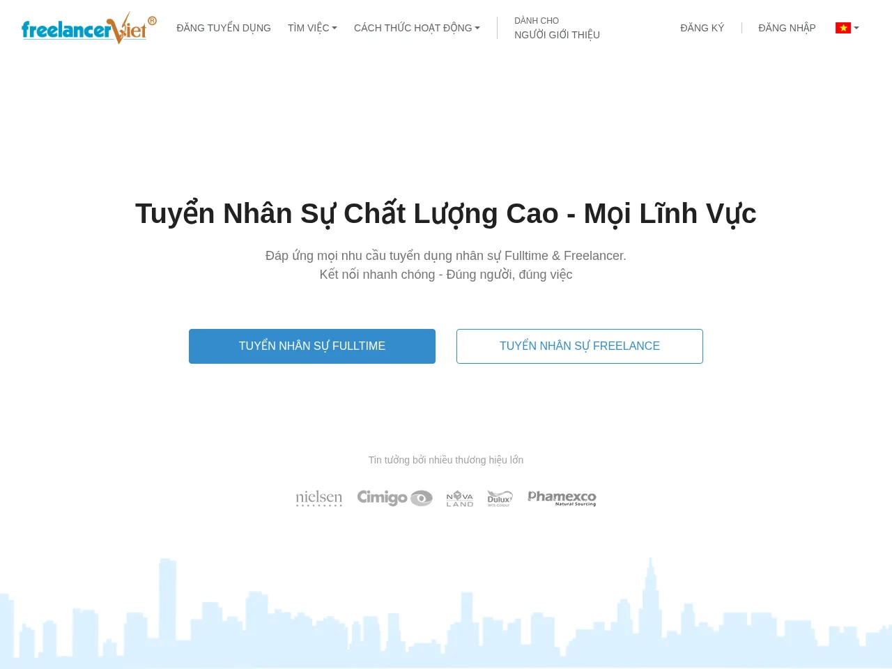 freelancerViet screenshot freelancerViet website screenshot